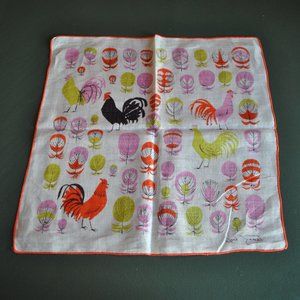 Tammis Keefe Handkerchief Rooster
